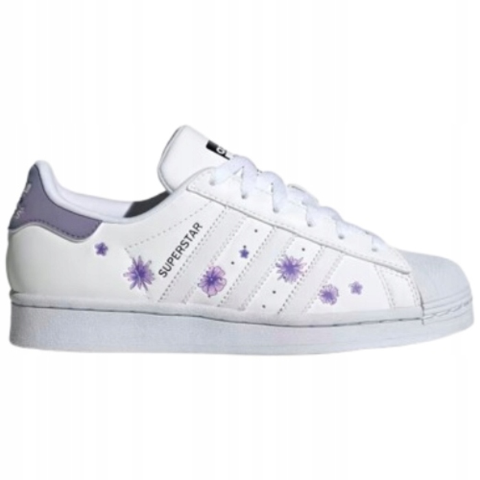 Кросівки Adidas зі штучної шкіри, білі, розмір 36