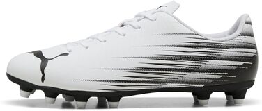 Кросівки футбольні PUMA Attacanto Firm для штучного покриття, 42 EU, білий/чорний