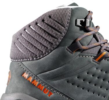 Черевики для трекінгу та хайкінгу Mammut Nova IV Mid LTH, жіночі, 42 EU, чорний/гарячий червоний