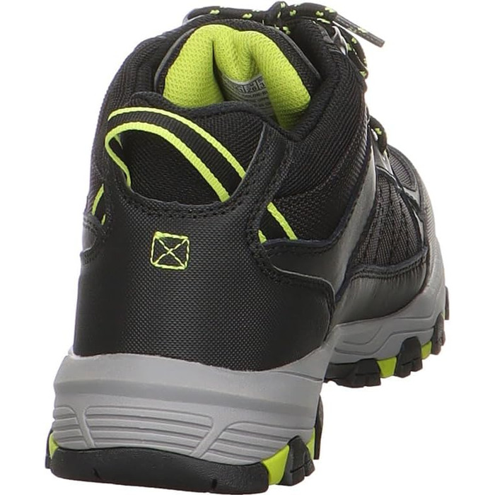 Чоловічі черевики Skechers Selmen MelanoWander, 47.5 EU, чорна шкіра, синтетична сітка