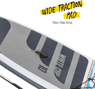 Надувна дошка для сапбордингу Hydro-Force White Cap 305×84×12 см з веслом, комплект