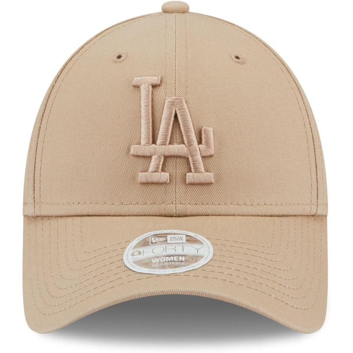 Кепка New Era Los Angeles Dodgers 9Forty Adjustable Women Camel - оригінальна ліцензійна кепка MLB для жінок