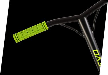 SOKE Evo: Скутер для екстремального катання в скейтпарку – підшипники ABEC-9 Carbon, сталевий Y-образний кермо з TPR-покриттям, алюмінієва дека (зелений)