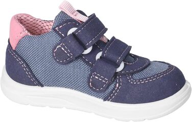 Черевики RICOSTA для дівчаток та хлопчиків SAM, дитячі черевики для перших кроків, ширина: середня, знімна устілка, веганські (24 EU, Ozean Nebel Rosa 140)