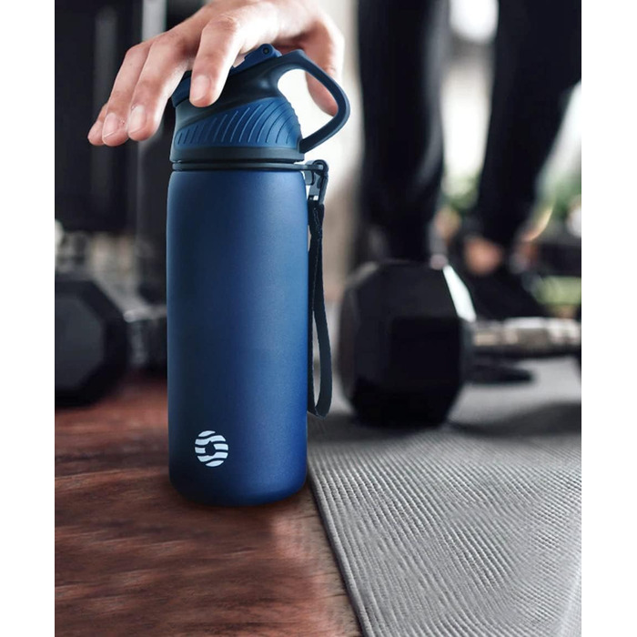 Термобутилка Fjbottle з нержавіючої сталі для води та напоїв, магнітна кришка, об'єм 400/600/800/1000/1500 мл, спортивна, герметична, без BPA, для дітей та дорослих, підходить для газованої води, школа, спорт, фітнес