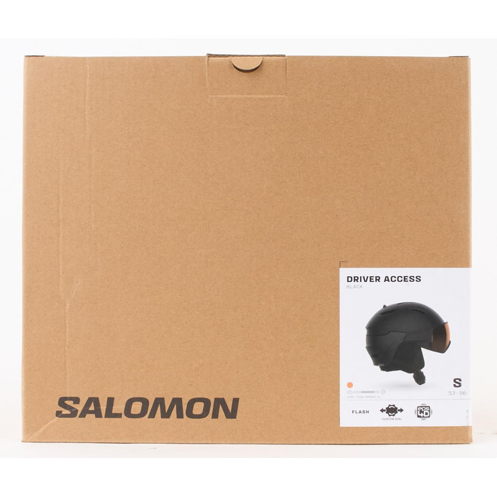 Шолом Salomon Driver Access з візором для лиж та сноуборду чоловічий