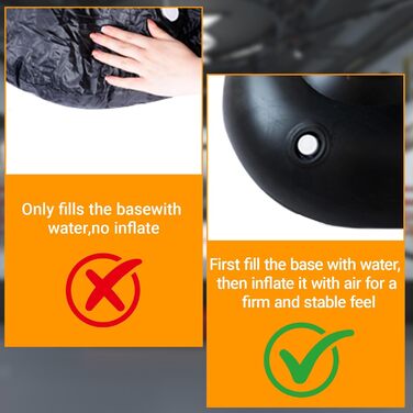 Боксерський мішок дитячий надувний 160 см для хлопчиків та дівчаток 6-12 років, стійкий, для карате, кікбоксингу, тхеквондо