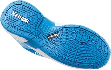 Кросівки для гандболу Kempa Attack Two 2.0 чоловічі, 28 EU, блакитний/жовтий