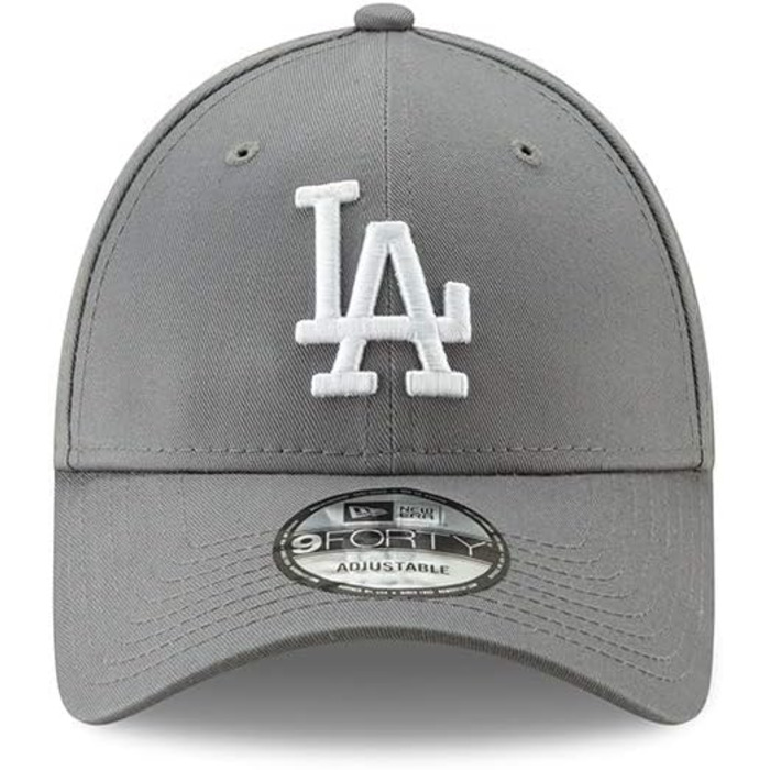 Кепка New Era Los Angeles Dodgers League Essential Grey 9Forty - універсальний розмір