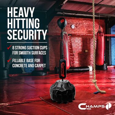 Боксерський мішок Cobra Reflex Bag – покращений мішок з ультрашвидким відскоком для розвитку швидкості, рефлексів та витривалості. Регульована висота, стійка та безпечний.