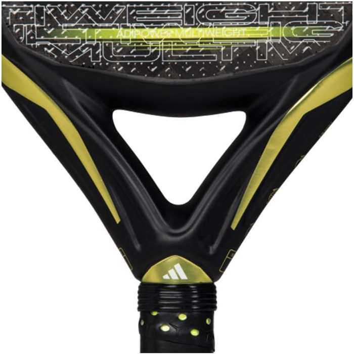 Ракетка для падел Adidas Adipower Multiweight 3.3 (Чорно-Жовта) - Без струн