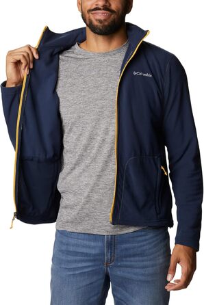 Чоловіча флісова куртка Columbia Fast Trek Light Full Zip, темно-синя (Collegiate Navy), розмір L