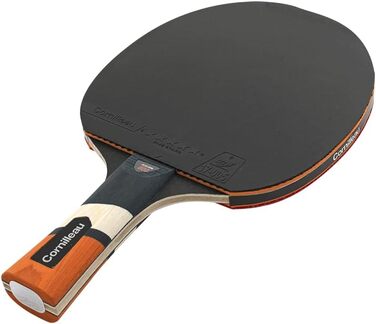 Ракетка для настільного тенісу CORNILLEAU Perform 800 Indoor — професійна, ITTF-накладки (5 зірок), технології AERO та OFC для максимального спіну, 5-шаровий дерев'яний лист