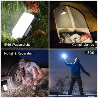 Therlan Ретро кемпінговий ліхтар на акумуляторі, 320LM, IP44, 5000mAh, 180 годин роботи, 3 режими, регулювання яскравості, LED ліхтар для кемпінгу