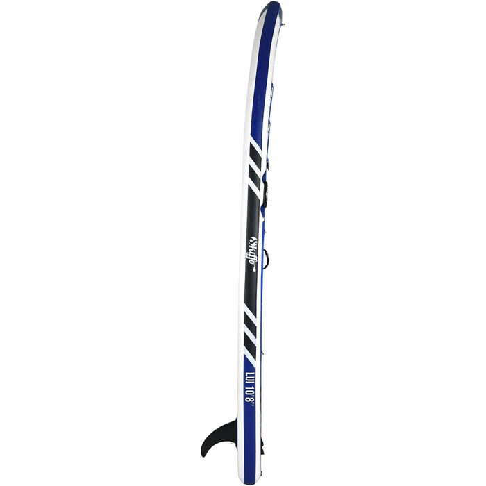 Надувна SUP-дошка Skiffo PB-SXY108C Dropstitch 325×84×15 см, комплект (весло, насос, рюкзак), до 120 кг, для чоловіків усіх рівнів