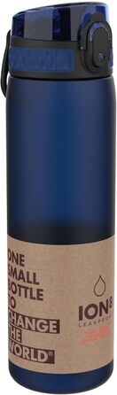 Фляга Ion8 Trinkflasche: витокозахисна, з зручним клапаном, BPA-free, для спорту та подорожей, рожево-морська