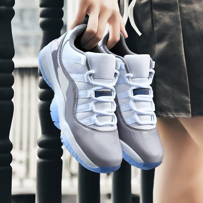 Кросівки баскетбольні чоловічі/жіночі, унісекс. Зручні кросівки для занять спортом, прогулянок та повсякденного носіння. Розміри 36-45, білий, синій, сірий. Антиковзаюча підошва, легкі.