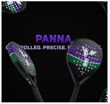 Y1 PANNA TF – Ракетка для падел-тенісу: контроль, спін та комфорт, велика sweet-зона