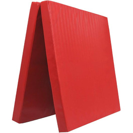 Складаний гімнастичний мат Grevinga Fun 200x100x8 см, червоний, RG 35