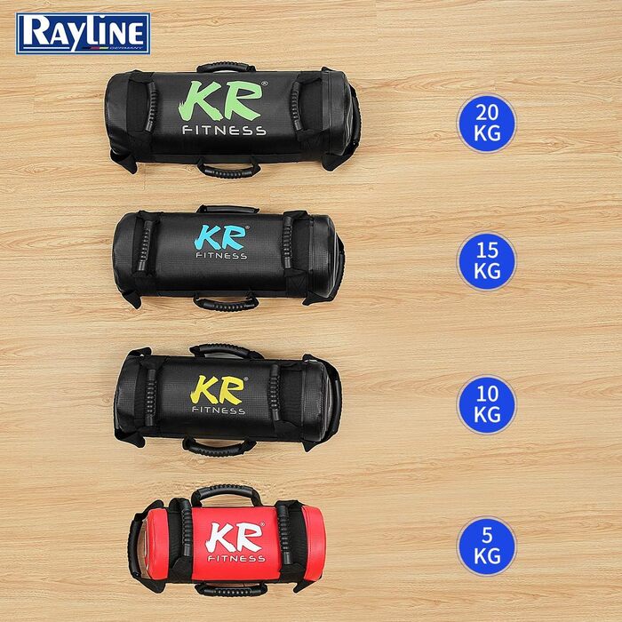 Силовий мішок Rayline 5 кг для фітнесу, бодібілдингу, аеробіки та силових тренувань