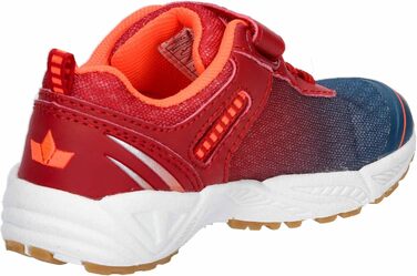 Дитячі спортивні зальні туфлі Lico Barney (39 EU, червоний, блакитний, помаранчевий)