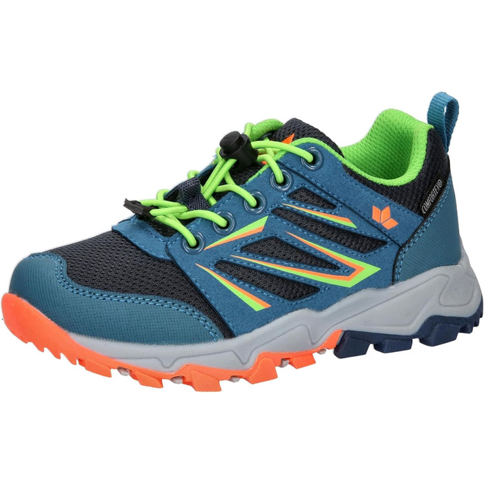 Дитячі трекінгові черевики Lico Bendigo для хлопчиків та дівчаток, сірі, рожеві, блакитні (26 EU, Petrol Lemon Orange)