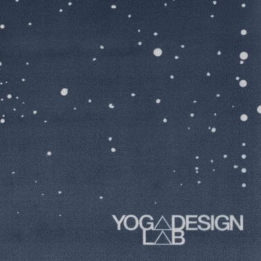 Йога мат Yoga Design Lab Combo: неслизька, мат/рушник, надійне зчеплення при потовиділенні, натуральний каучук, з ремінком Celestial 3.5mm