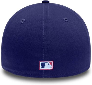 Кепка бейсболка New Era MLB 39Thirty, блакитна, логотип команди, унісекс (L-XL, Montreal Expos #31578)