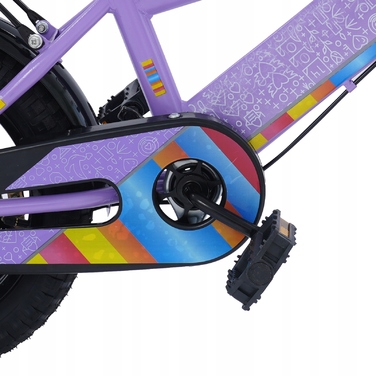 Дитячий велосипед 14 дюймів з кошиком, для дітей від 3 до 6 років