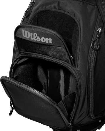 Сумка для гольф Wilson Talus 14 Stand Bag чорного кольору (унісекс, доросла)