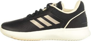 Жіночі фітнес-кеди Adidas Courtsmash, 38 EU, чорний, платина, лайм