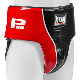 Захисна раковина METAL BOXE Club Line для чоловіків, професійна, S/M, чорна/червона