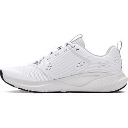 Жіночі кросівки для тренувань Under Armour Charged Commit TR 4, розмір 39 EU, білий, сірий, чорний