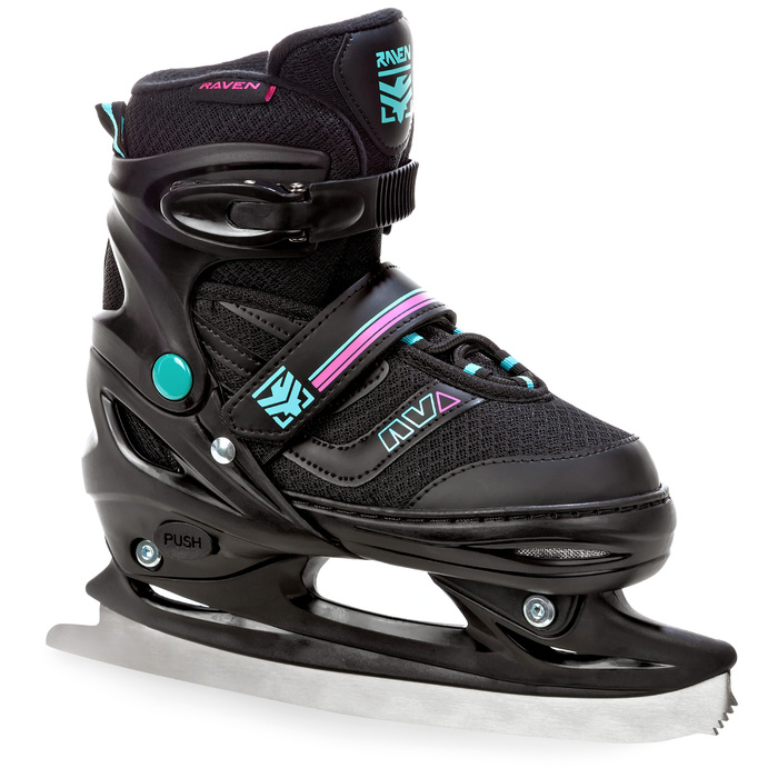 Ролики-коньки 2в1 RAVEN Drill Mint/Pink, розмір 34-37