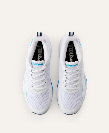 Кросівки для тенісу Wilson Rush Pro Lite WRS333180 White/Atomic Blue/Navy Blazer 44 2/3 EU