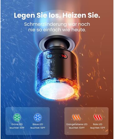 Масажер для тіла Bob and Brad C2 Pro з підігрівом та охолодженням, професійний електричний масажер для дому, фітнесу, відновлення та зняття болю (сріблястий)