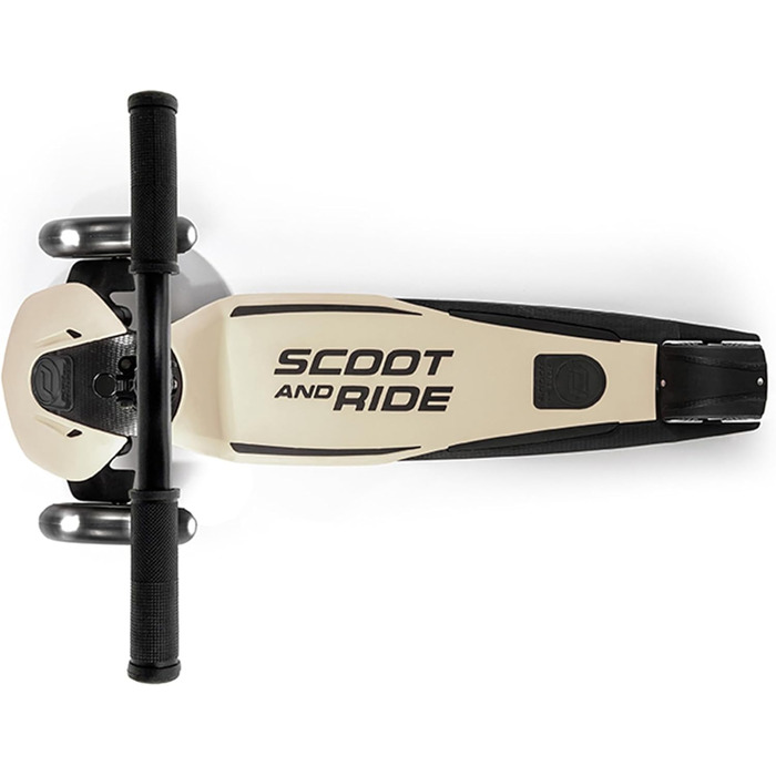 Дитячий самокат Scoot&Ride Highwaykick 5 LED, сталевий колір