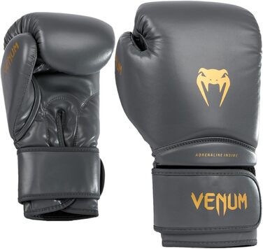 Боксерські рукавички Venum Contender 1.5 для дітей, Graphit/Gold, 6 Oz