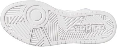 Кросівки Adidas Hoops 3 для чоловіків, білий, сірий, 38 EU