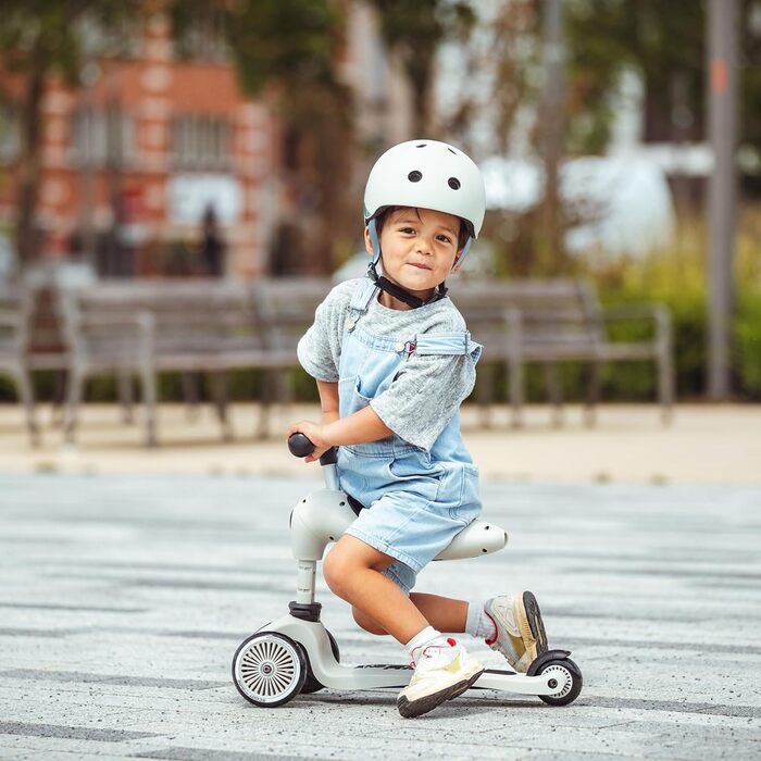 Scoot & Ride Highwaykick 1-2: катання на самокаті та бігове велосипед для дітей 1-5 років (Ash)