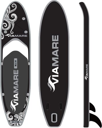 Надувна SUP-дошка VIAMARE 330 S Octopus, комплект, біло-чорна