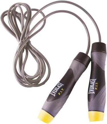 Спортивний скакалка Everlast Speed Rope з регульованою вагою для боксу та фітнесу, чорна, 335 см, унісекс