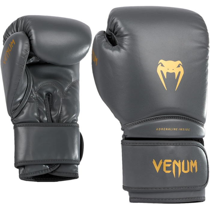 Боксерські рукавички Venum Contender 1.5 для дітей, Graphit/Gold, 6 Oz