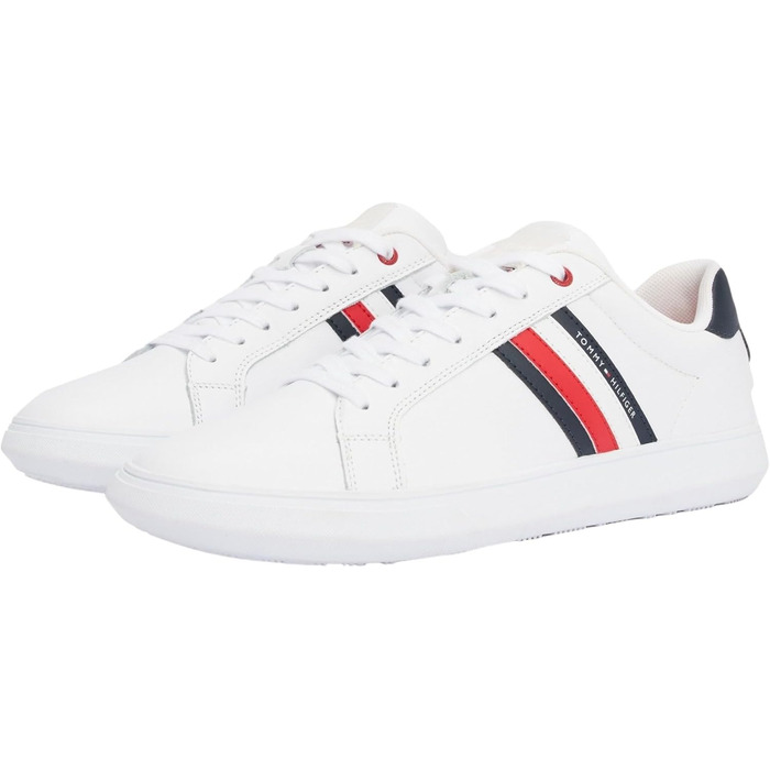 Чоловічі кросівки Tommy Hilfiger Essential Leather Cupsole, білі, 43 EU