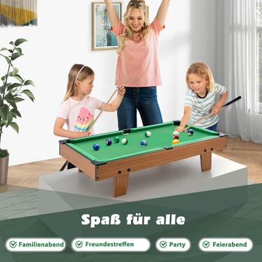 DREAMADE 4-в-1 міні-ігровий стіл: футбол, хокей, більярд, теніс. Ідеально для дітей та дорослих