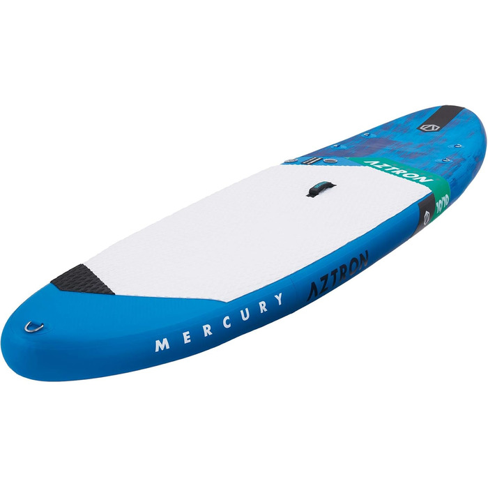 SUP-дошка AZTRON Mercury 330x80x15 см, надувна, з алюмінієвим веслом, плавцем і сумкою, для дорослих, унісекс