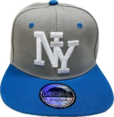 Дитяча кепка SNAPBACK USA J26 для підлітків, спортивна, кольори: блакитний, сірий