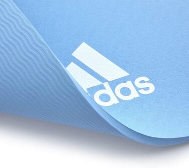 Килимок для йоги Adidas, 8 мм, нековзкий, без ПВХ, 176×61 см, для йоги та пілатесу, різні кольори