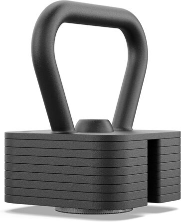 ZIPRO Kettlebell SQUARE: регульована гиря до 19 кг для силових тренувань та фітнесу вдома