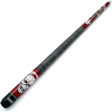CUESOUL Біліардний кий 19/20/21oz з дерева клен, комплект Rock The World, червоний, 20oz